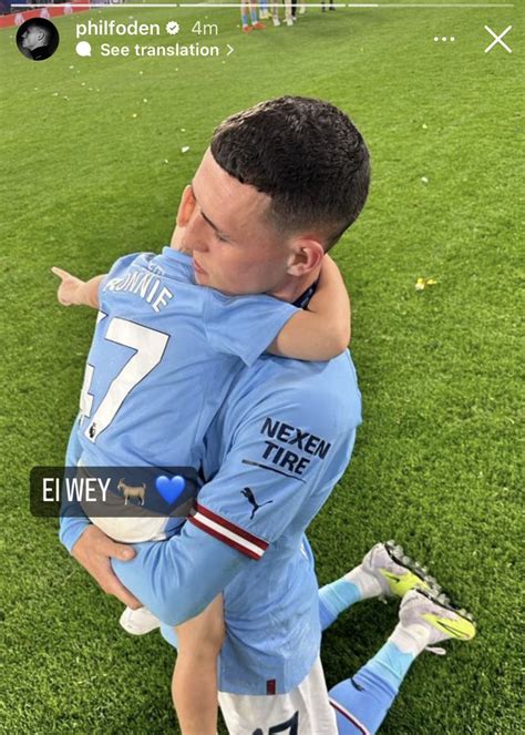 Phil Foden⁴⁷ Brasil on Twitter Phil Foden nos stories do Instagram