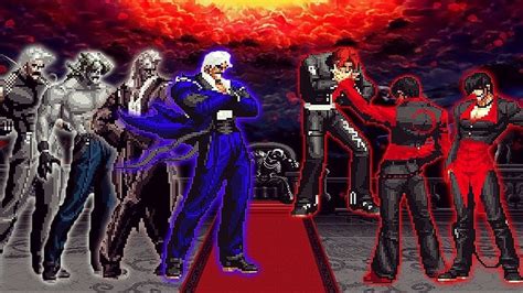 Kof Mugen Rugal Team Vs Red Flame Iori Yagami Team Youtube