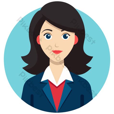 Professional Corporate Woman Icon Png Images Ai Free Download Pikbest