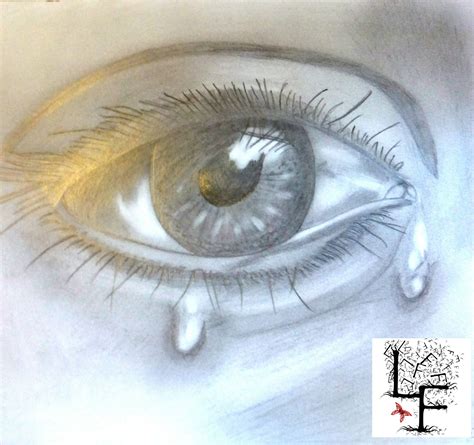 Larmes Dessin Au Crayon Dessin Au Crayon Art Impressionniste Dessin