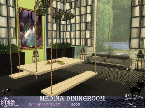 The Sims Resource Medina Diningroom