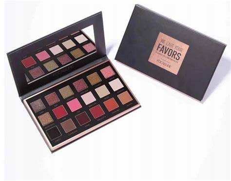 Paleta Cieni Makija U Oczu Lusterko Wodoodporne Nude Kolor W Night Shadow