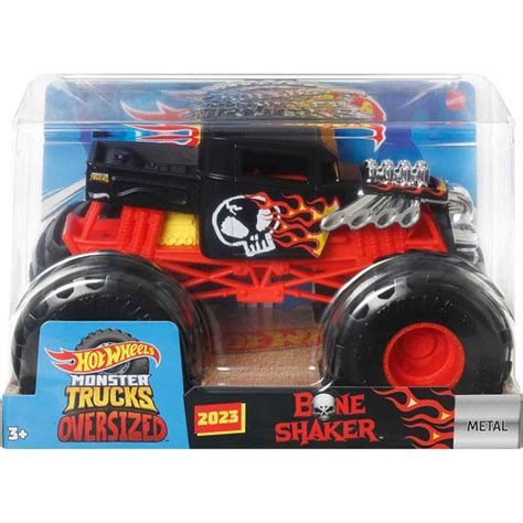 Машинка Hot Wheels Monster Trucks Bone Shaker HNM купить с доставкой по выгодным ценам в
