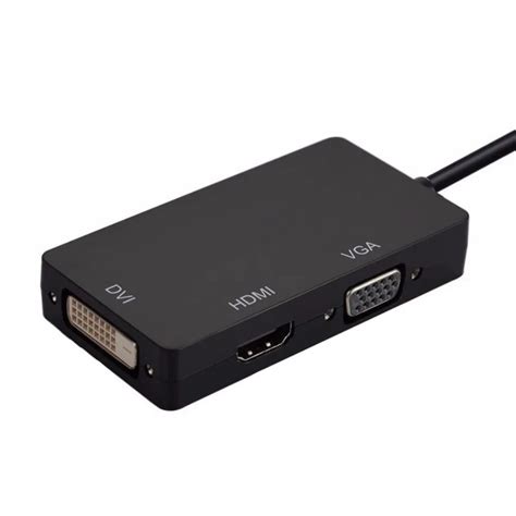 Эдал 3-в-1 мини Дисплей Порты и разъёмы DP To HDMI, VGA, HDMI, DVI ...