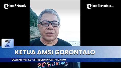 Asosiasi Media Siber Indonesia AMSI Gorontalo Mengucapkan Selamat HUT