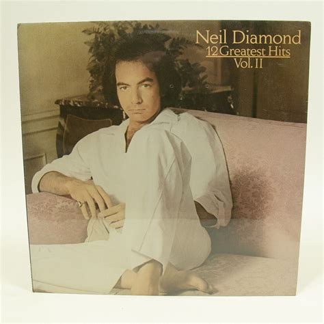 Rare Promo Neil Diamond 12 Greatest Hits Volume Ii 1982 Sealed Lp 74643806817 Ebay