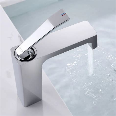 Bto Brass Deck Mounted Basin Hot Cold Water Bath Mixer Black Grey Tap Wash Basin Faucet China