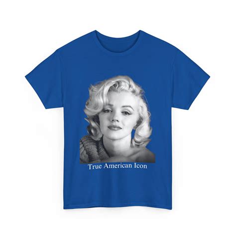 Vintage Marilyn Monroe True American Icon Unisex Tee Shirt, T-shirt