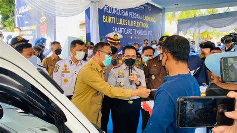 Dishub Kabupaten Bogor Luncurkan Perdana Blue Smartcard Dengan Rfid