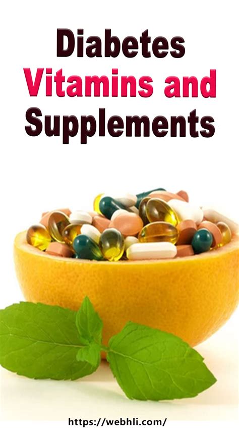 Diabetes Vitamins and Supplements – Seismically Shifting the Course | Healthy Lifestyle