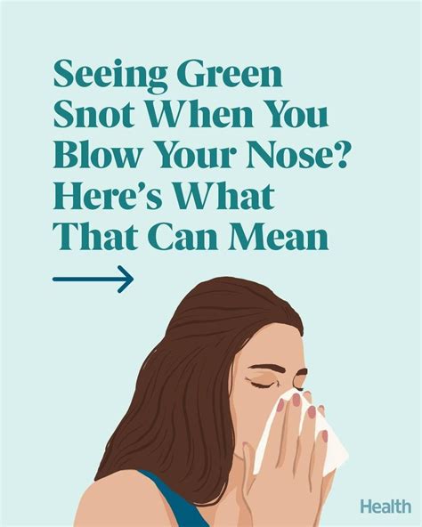 Your snot could be trying to tell you something. Mucus is typically ...