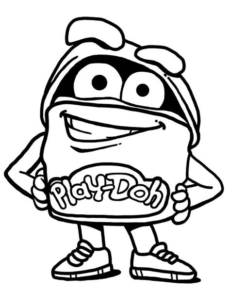 Play Doh Coloring Pages - Coloring Home