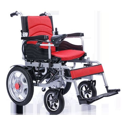 Lithium Battery Motorized Folding Power Electric Wheelchair For Disabled China Foldable