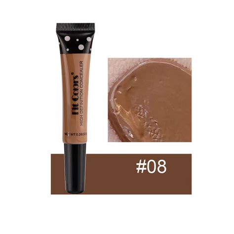 Nude Makeup Facial Foundation Waterproof Cover Blemish Base Fluid Concealer Oil Control Lasting