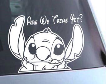 Lilo and Stitch FREE SHIPPING Disney car decal Stitch