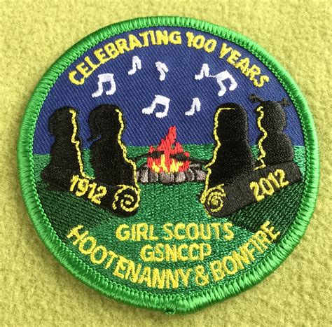 Girl Scouts North Carolina Coastal Pines 100th Anniversary Patch