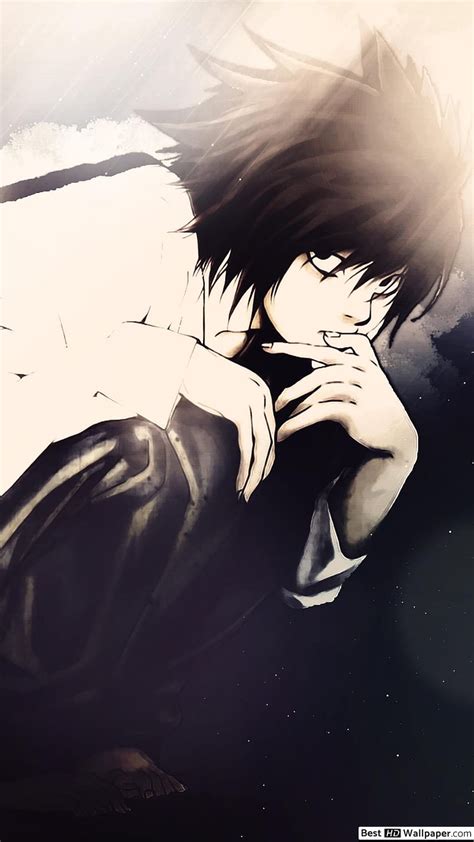 Death Note Anime L Wallpaper