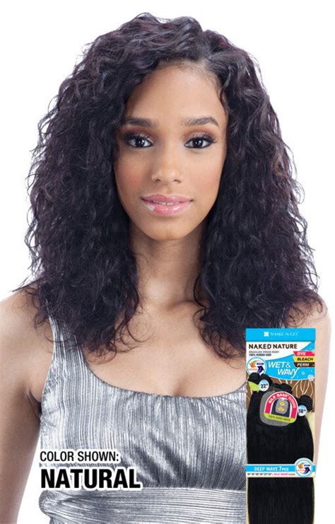 Naked Nature Wet Wavy Loose Curl 7pcs Walmart