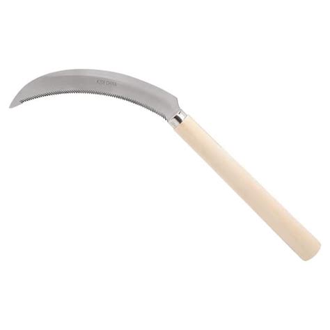 ZENPORT Zenport Harvest Sickle With Wooden Handle Light Serration 65 In