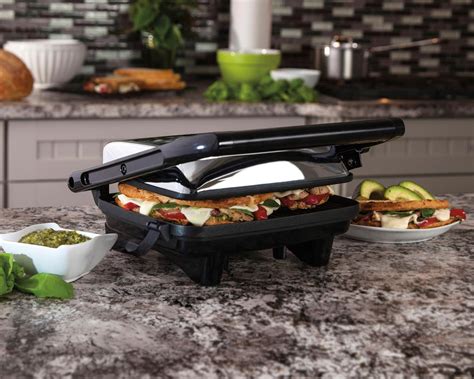 Hamilton Beach 25460a Panini Press Gourmet Sandwich Maker