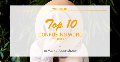 writewordsconfusing words top  writewords writer editor