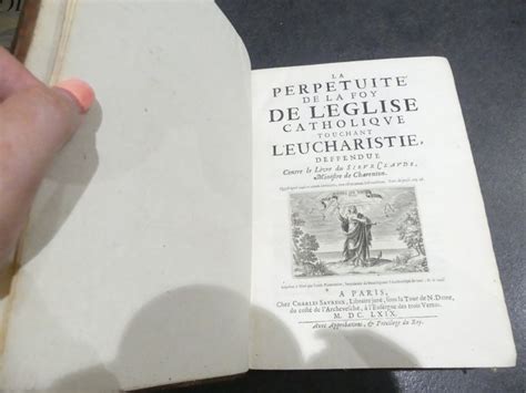 Antoine Arnauld Pierre Nicole Perpétuité de la Foi de Catawiki