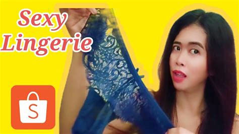 Affordable See Through Lingerie Panty Haul From Shopee Part YouTube