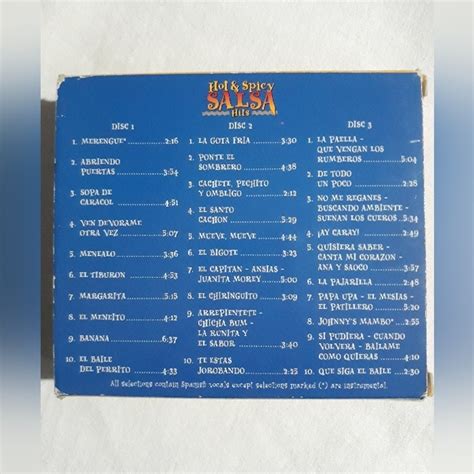 Madacy Entertainment Media Hot Spicy Salsa Hits Pack Of Cds
