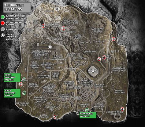 Warzone Bunkers All Season 6 Bunker Locations Pc Gamer