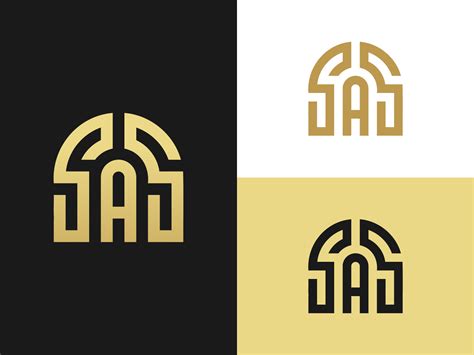 Sas Monogram Logo Design By Sabuj Ali On Dribbble