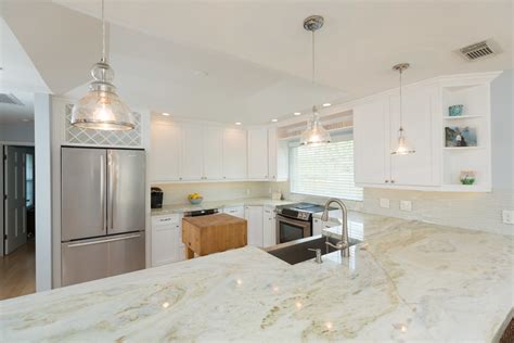 Ponte Vedra Blvd Kitchen Remodel Beach Style Kitchen Jacksonville