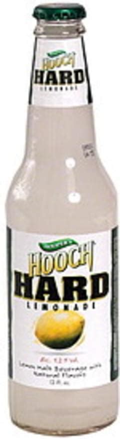 Hoopers Hooch Hard Lemonade - 12 oz, Nutrition Information | Innit