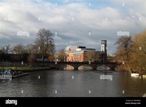 Royal Shakespeare Theatre Stratford Upon Avon Stock Photo Alamy