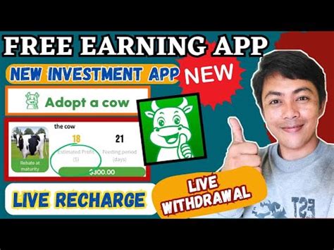 Legit Earning App Live Recharge Live Payout Adopt A Cow App