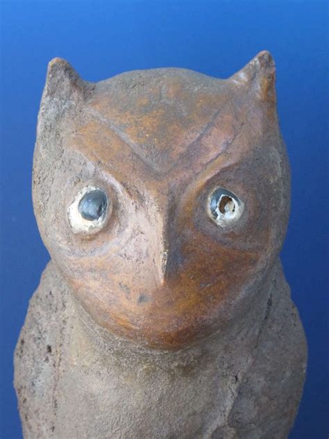 Owl Folk Sculpture For Sale at 1stdibs