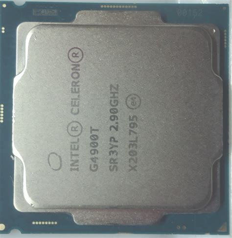 Socket LGA1151 v2 Celeron G4900T 完全動作品 (M) 超省電力 CPU 第八世代 インテル ソケット ネコポス ...
