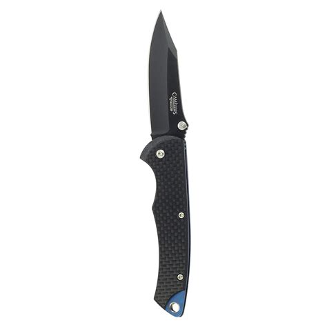 Складной нож Camillus EDC Clip Point, сталь VG-10, рукоять Carbon Fiber ...