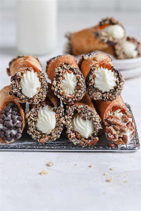 Homemade Cannoli Brown Eyed Baker