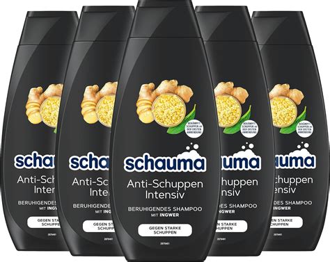 Schauma Anti Schuppen Shampoo Intensiv 5x 400 Ml Haarshampoo