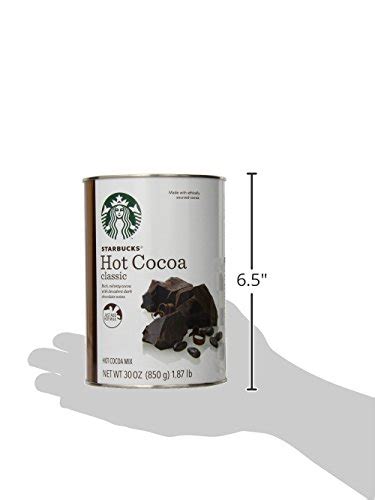 Starbucks Classic Hot Cocoa 30 Ounce Best Chocolate Shop