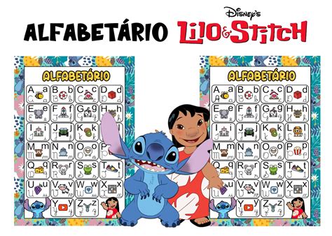 Atividades De Alfabetização Stitch - 5
