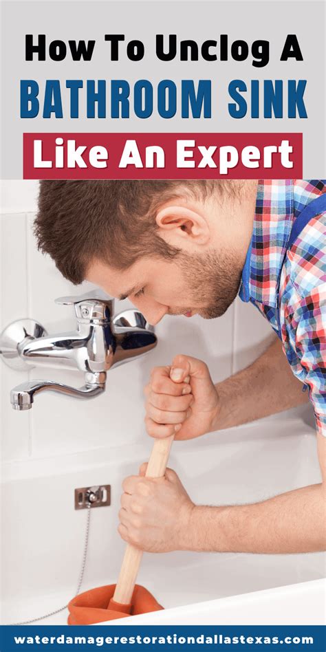 How To Unclog Your Bathroom Sink Bathroom Guide By Jetstwit