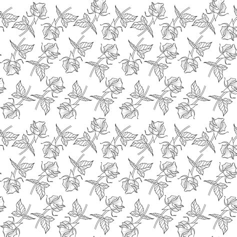 Vector Seamless Floral Background 34605393 Vector Art at Vecteezy