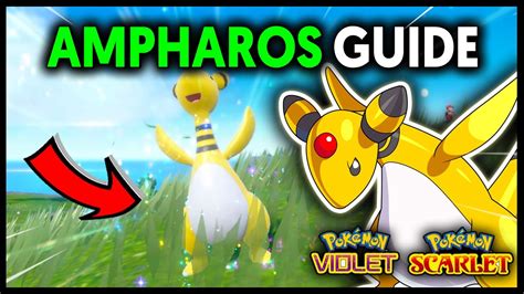 How To Get Ampharos On Pokemon Scarlet And Violet Youtube