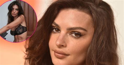 Emily Ratajkowski Sizzles In Sultry New Lingerie Campaign See The Hot