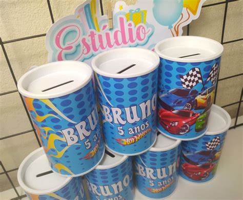 Cofrinho Hot Wheels Elo Produtos Especiais