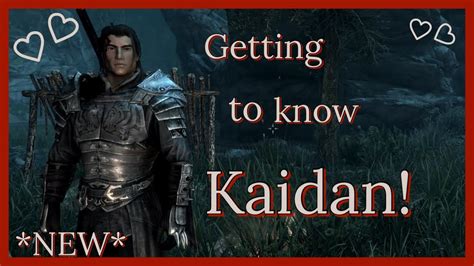 Getting To Know Kaidan Immersive Kaidan SKYRIM YouTube