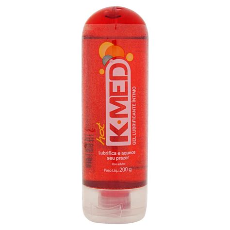 Gel Lubrificante Íntimo Hot K med Frasco 200g Shopee Brasil