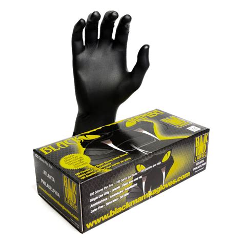 Black Mamba Disposable Gloves BX BMG SafetyGloves Co Uk