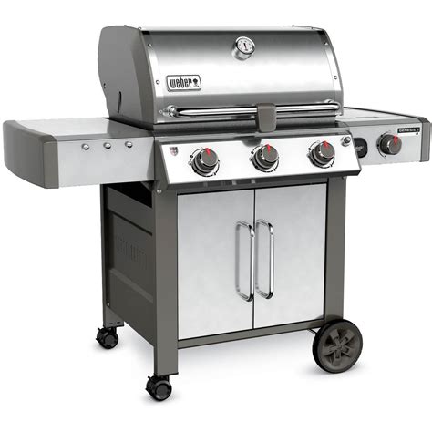 Weber Genesis II LX S 340 Natural Gas Grill With Side Burner